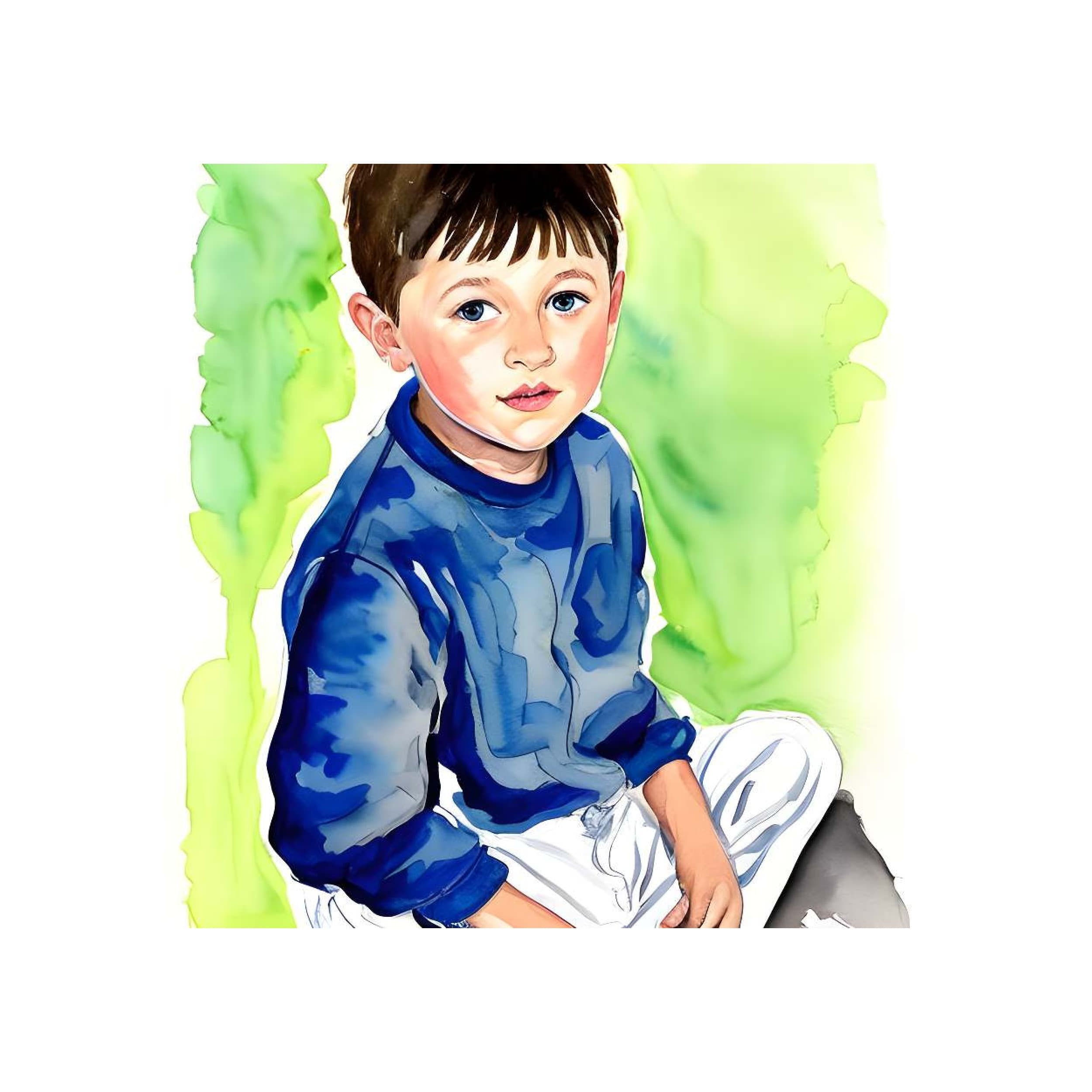 portrait of a kid