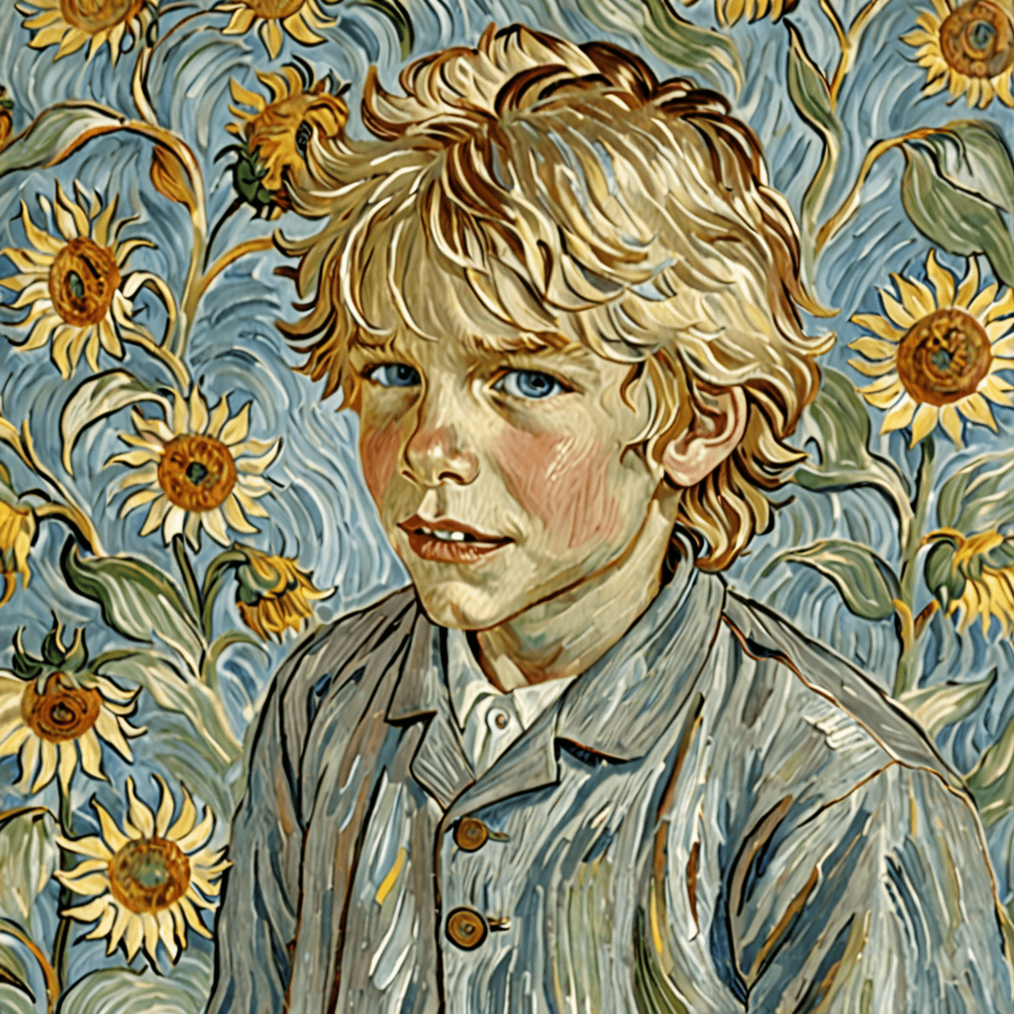 Portrait of Jack, age 7 by Vincent van Gogh