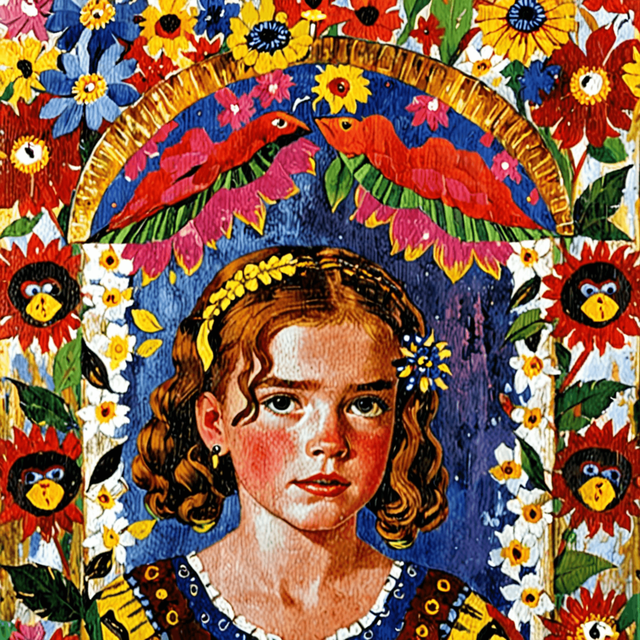 Portrait of Lily, age 11 by Frida Kahlo